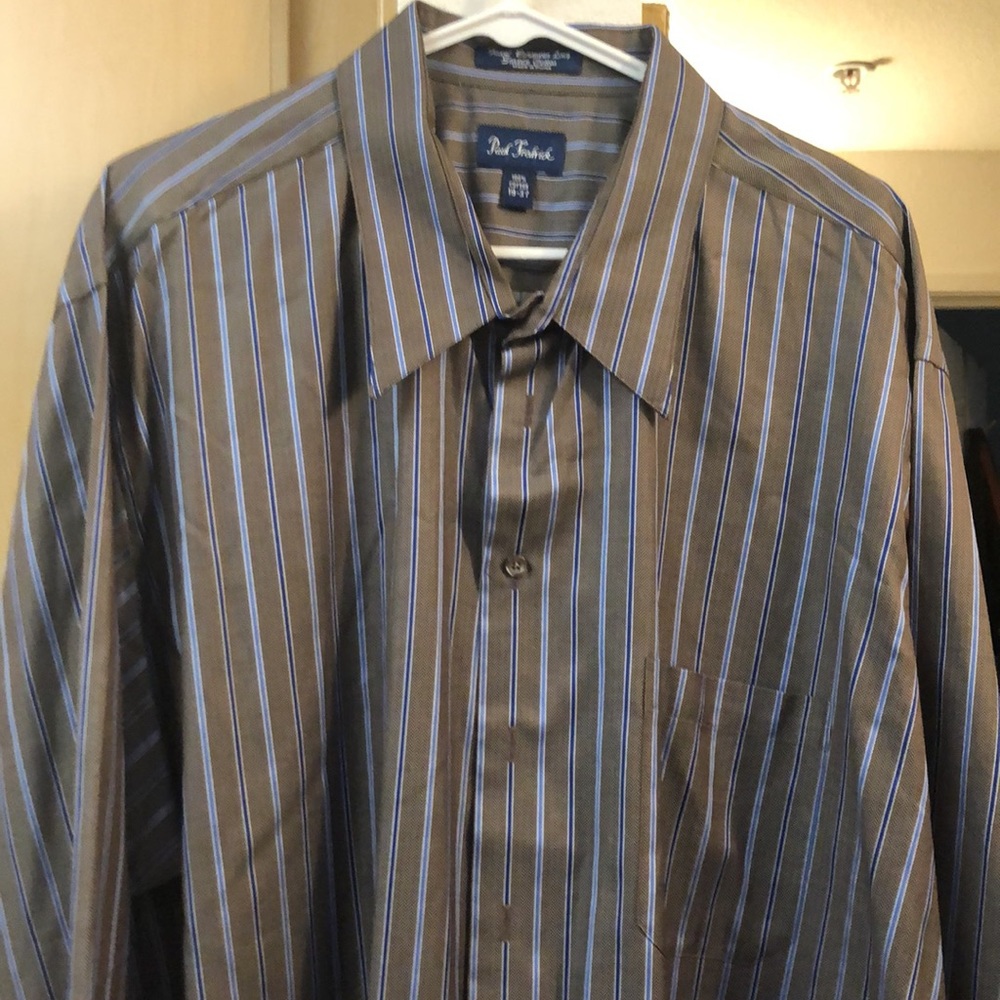 Paul Fredrick Long Sleeve Dress Shirt